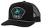 Hooey Cavvy Black 5-Panel Trucker