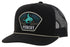 Hooey Cavvy Black 5-Panel Trucker