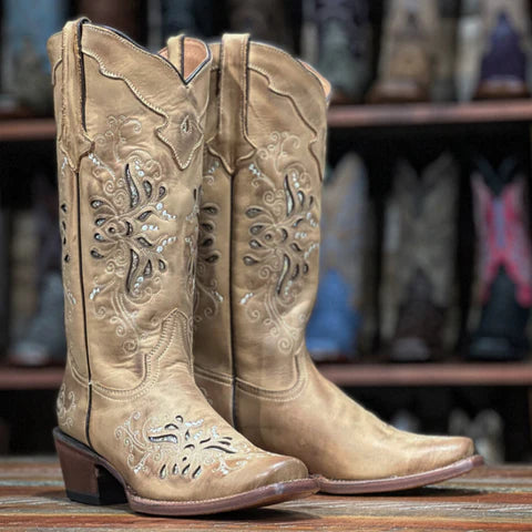 Tanner Mark Wms Mesquite Leather Boot TML205060