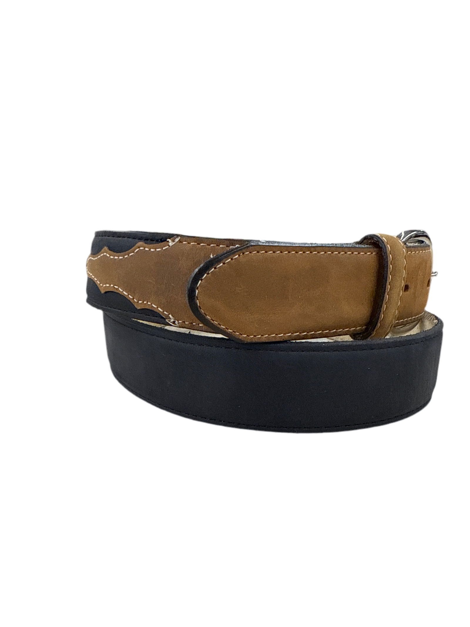 Classic Western Belt Blk/Brn