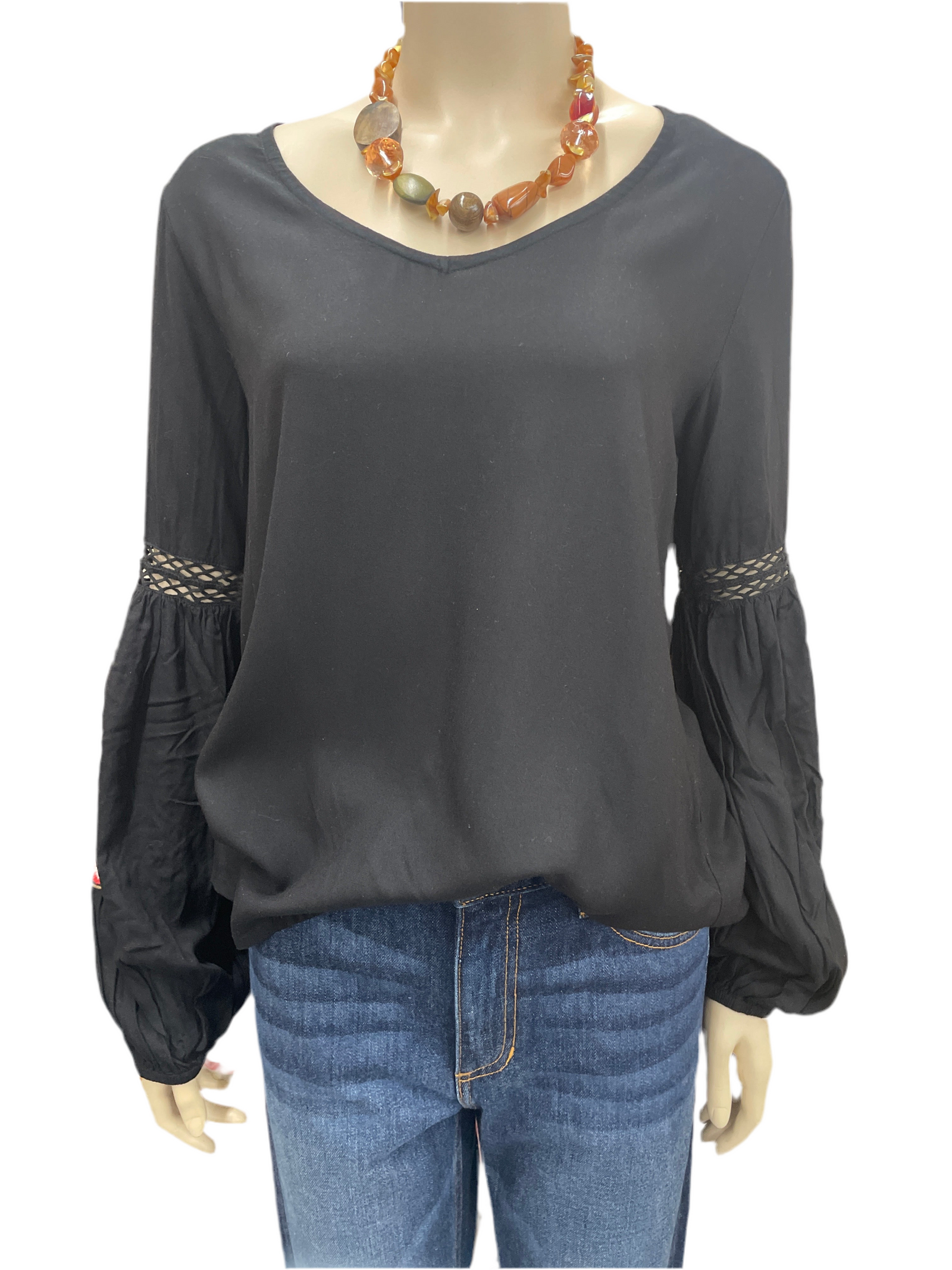 Ladies Embroidery Rayon Blouse