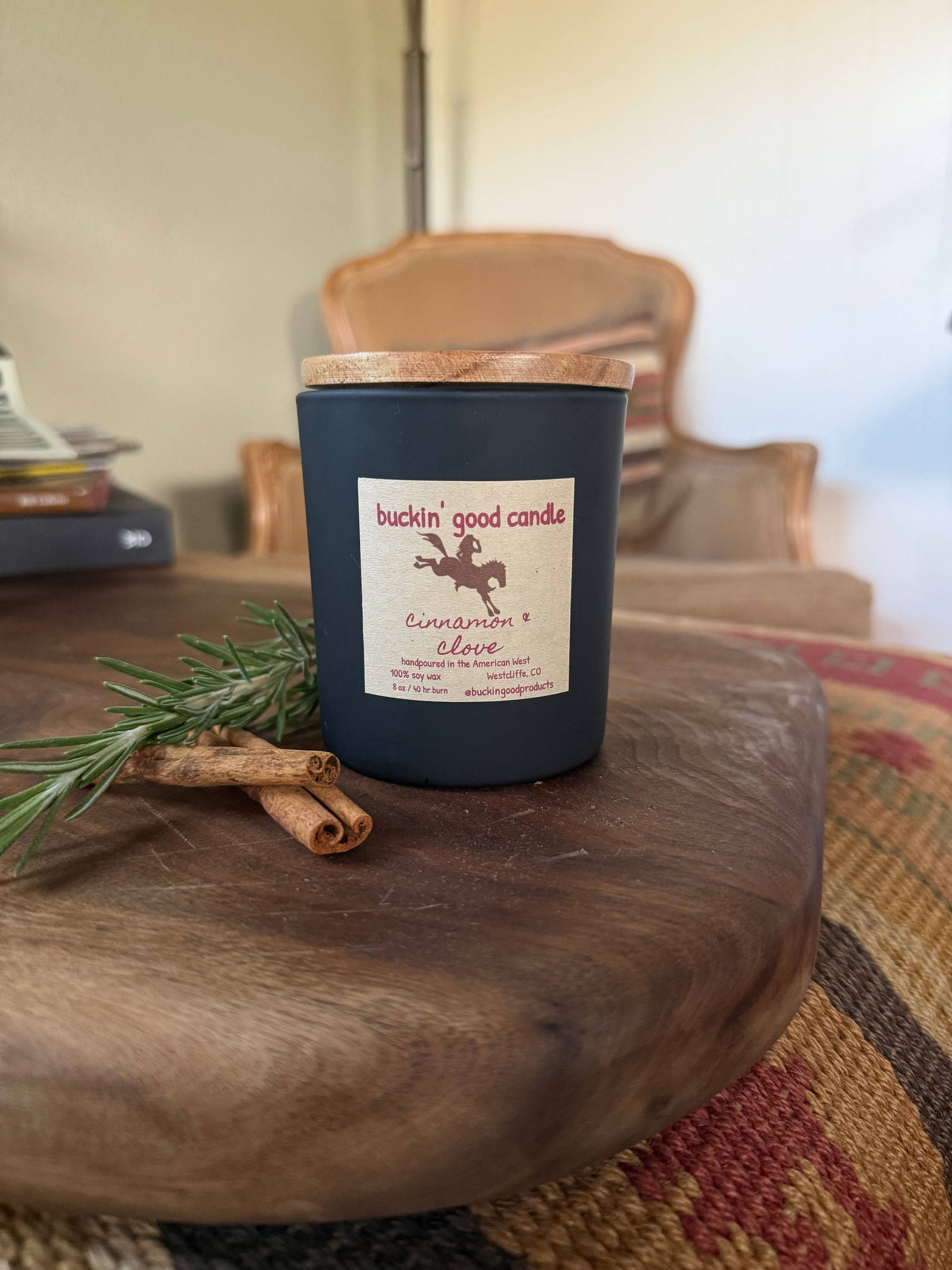 Candle Cinnamon + Clove