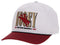 Wild Ride White 6-Panel Trucker