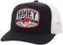 Black and white cap with 'Hooey' logo 