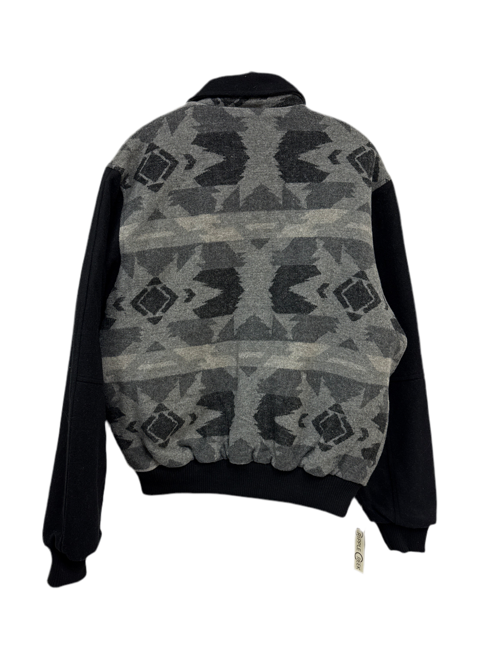 Cripple Creek Black Aztec CC Bomber Jacket