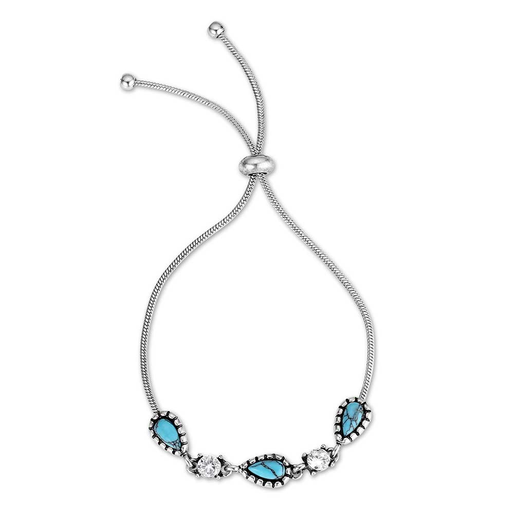 Snowfall Ridge Turquoise Bracelet ABC6557