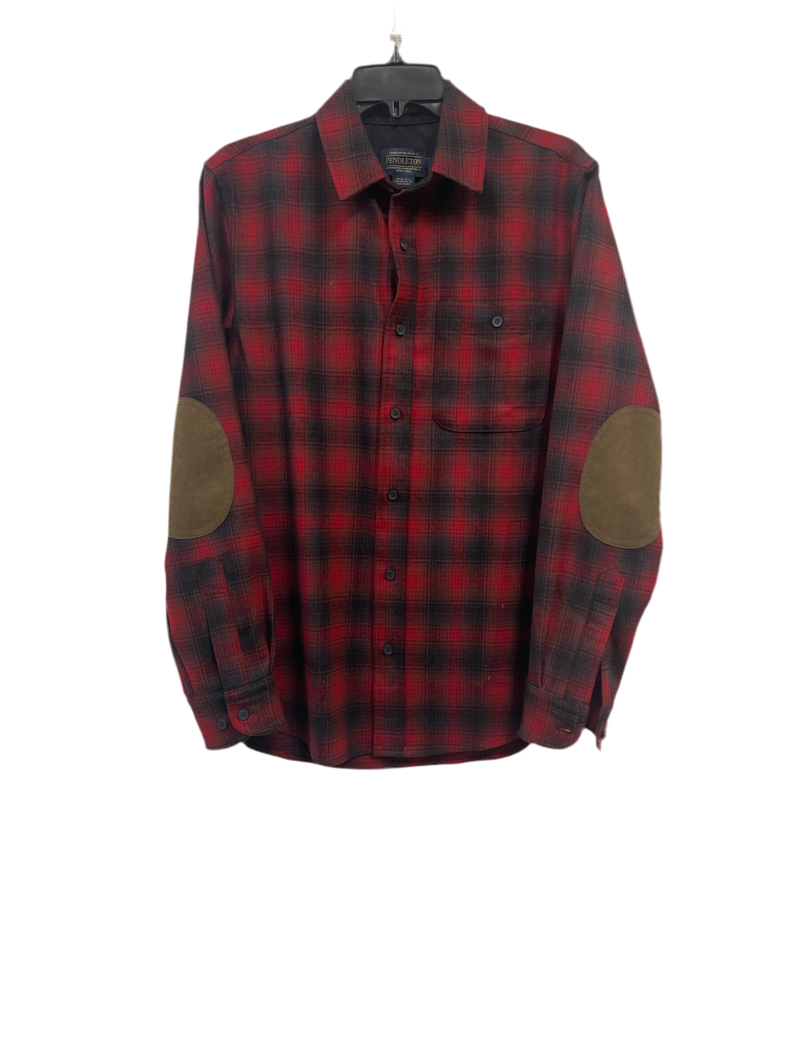 Mens Pendelton Red Plaid Shirt