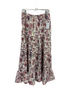 Louisa Floral Pintucked Maxi Skirt W/