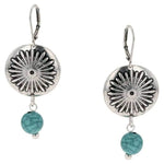 Attitude Jewelry Sunburst Turq AER5748