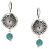 Attitude Jewelry Sunburst Turq AER5748
