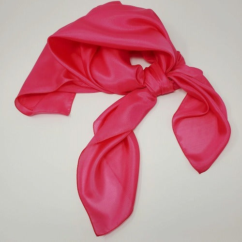 American Beauty Habotai Silk Wild Rag 36x36
