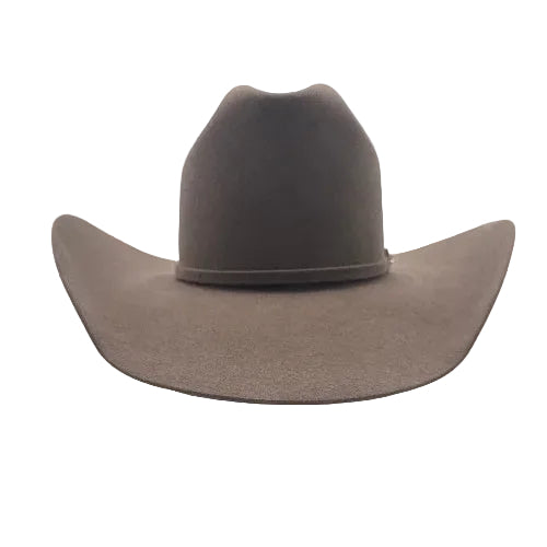 Brown felt cowboy hat 