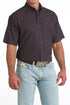 Arenaflex Athletic Navy Print Short Sleeve Shirt