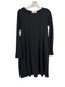 Ladies Panhandle Black LS Knit Dress LWD2R03054