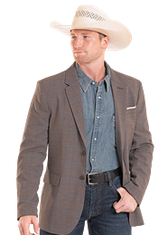 RR Mns Plaid Sports Coat  BM96C08564