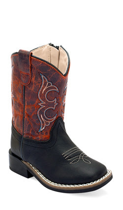 Old West Toddler Black Boot BSI1972