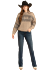 RR Geo Sweater w/Fringe Taupe