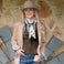Big Pasture Silk Scarf SCRF-BGP-LT-25017