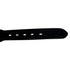 Blk Wide Double Stitch Belt B128