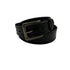 Blk Wide Double Stitch Belt B128