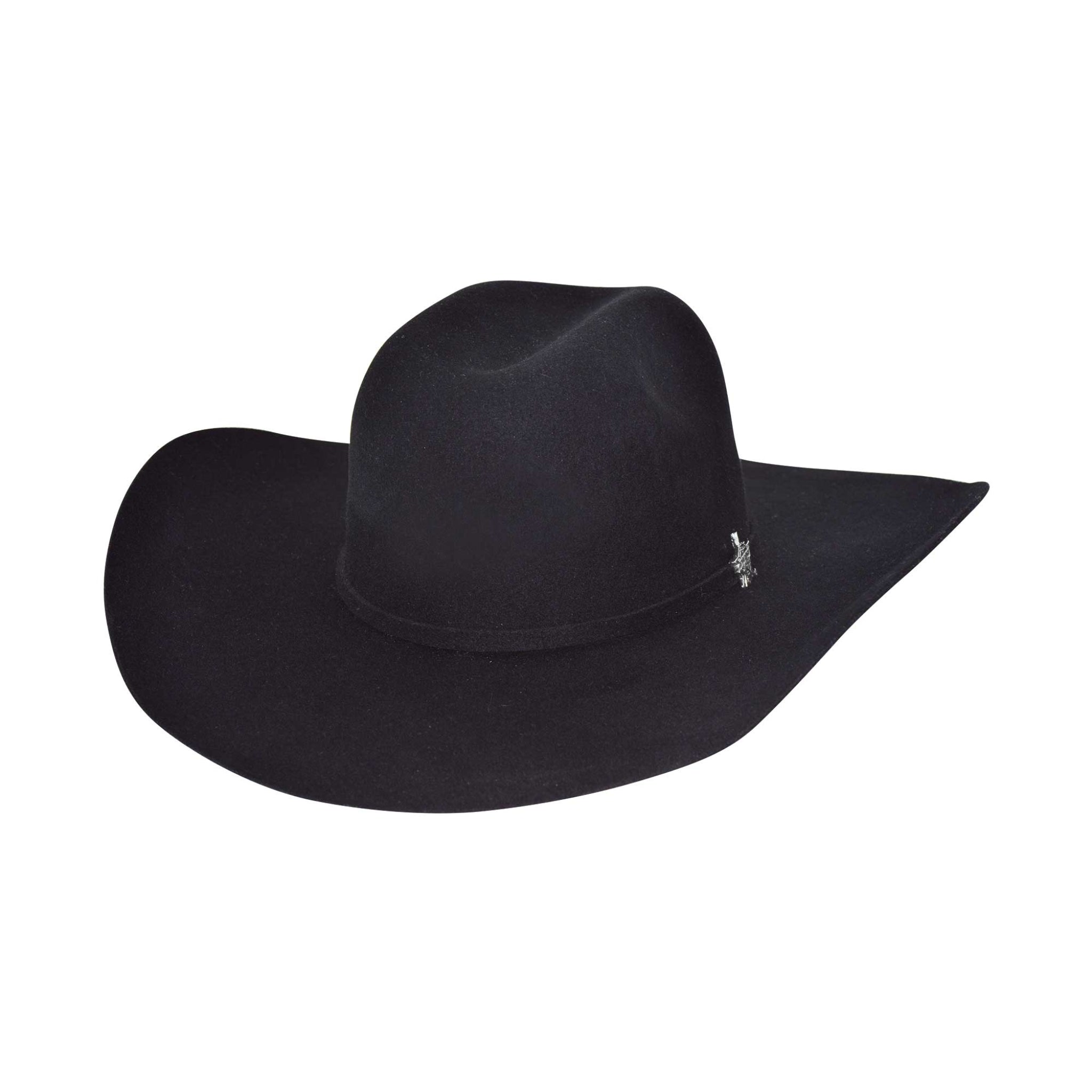 Black Cowboy Hat Wool 