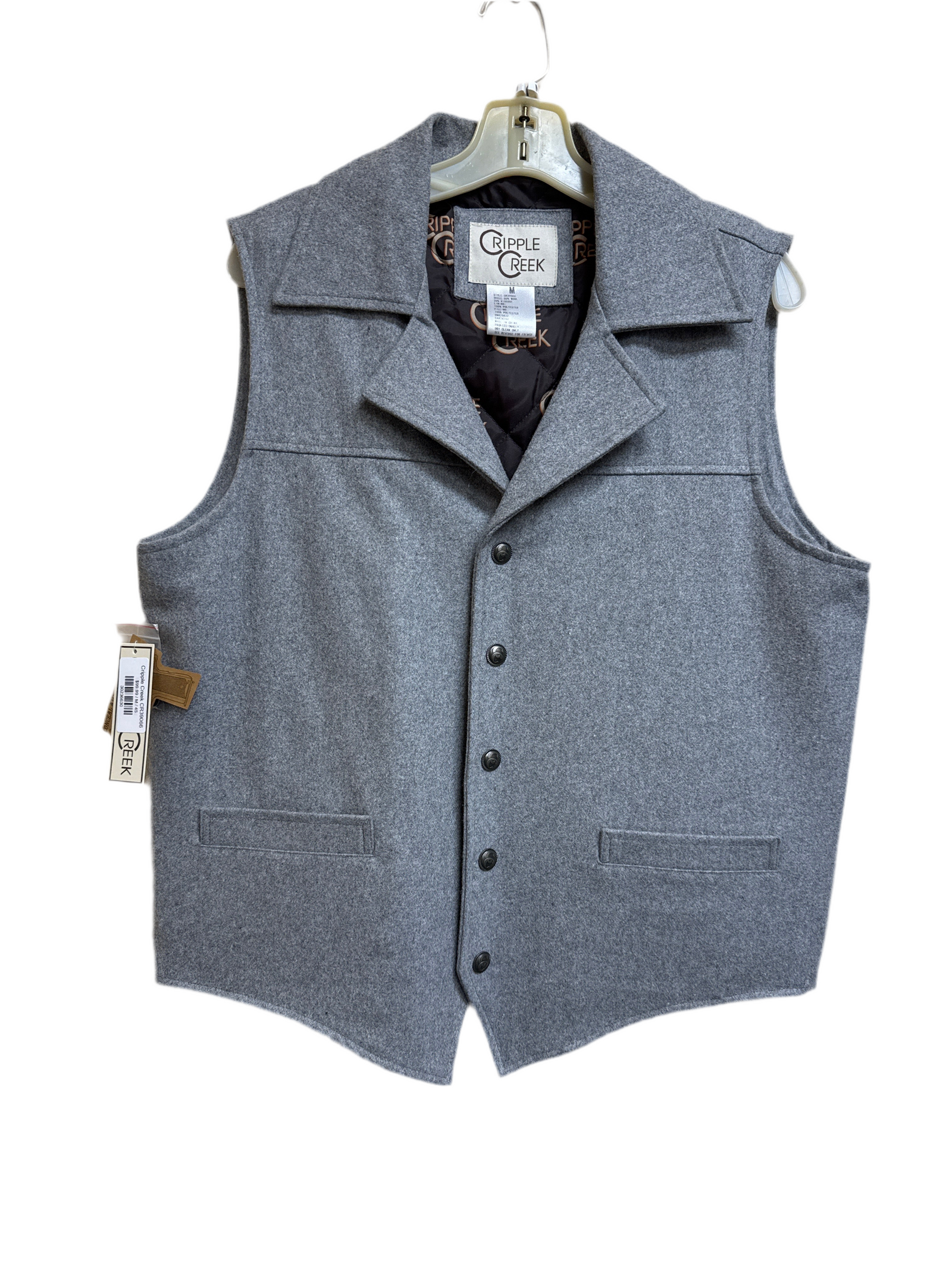 Cripple Creek Wool Vest CR39066