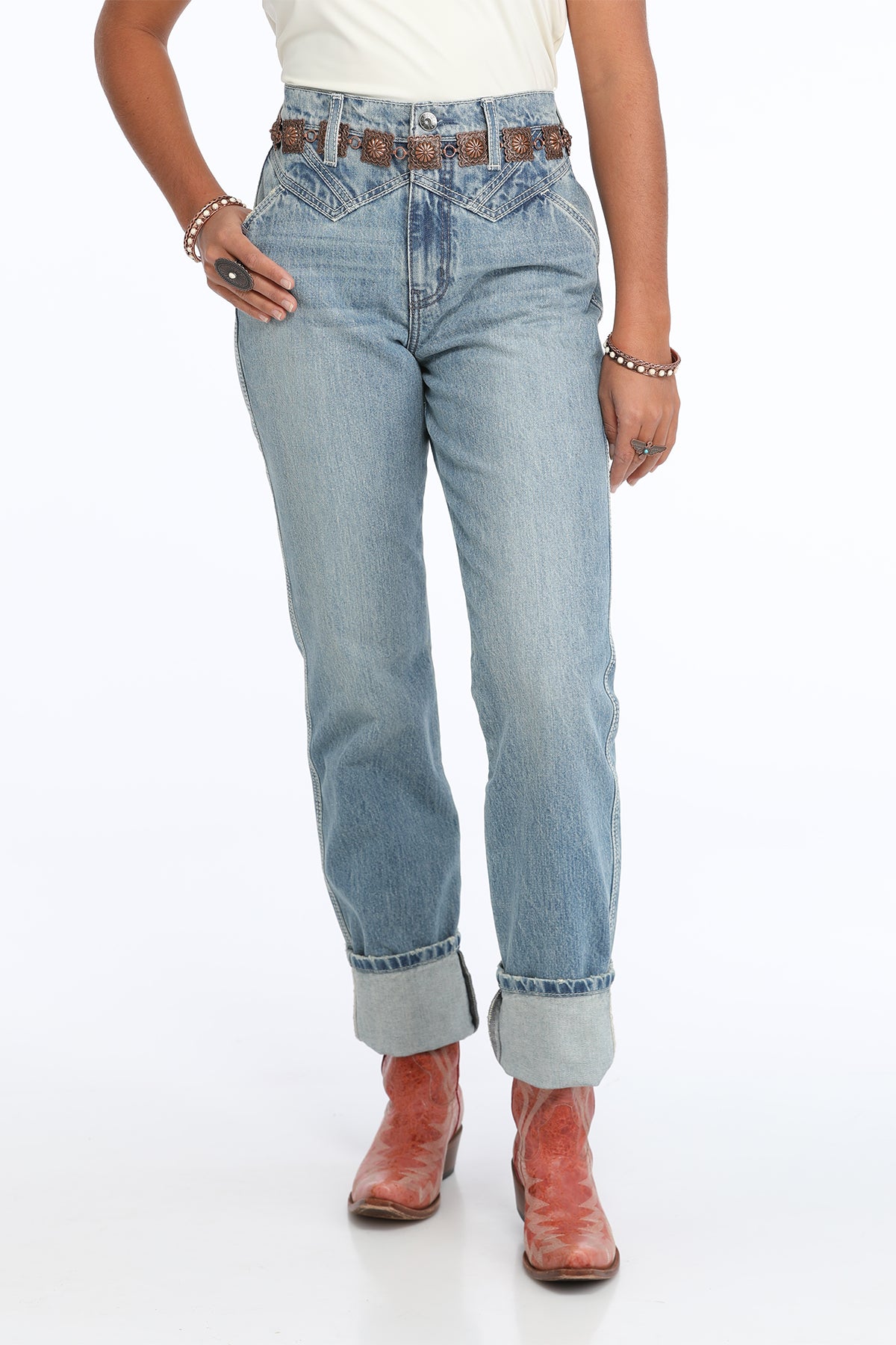 Cruel Girl Quinn High Rise Tapered Leg