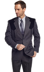 HEATHER BLUE "BOISE" SPORT COAT CC2976-10