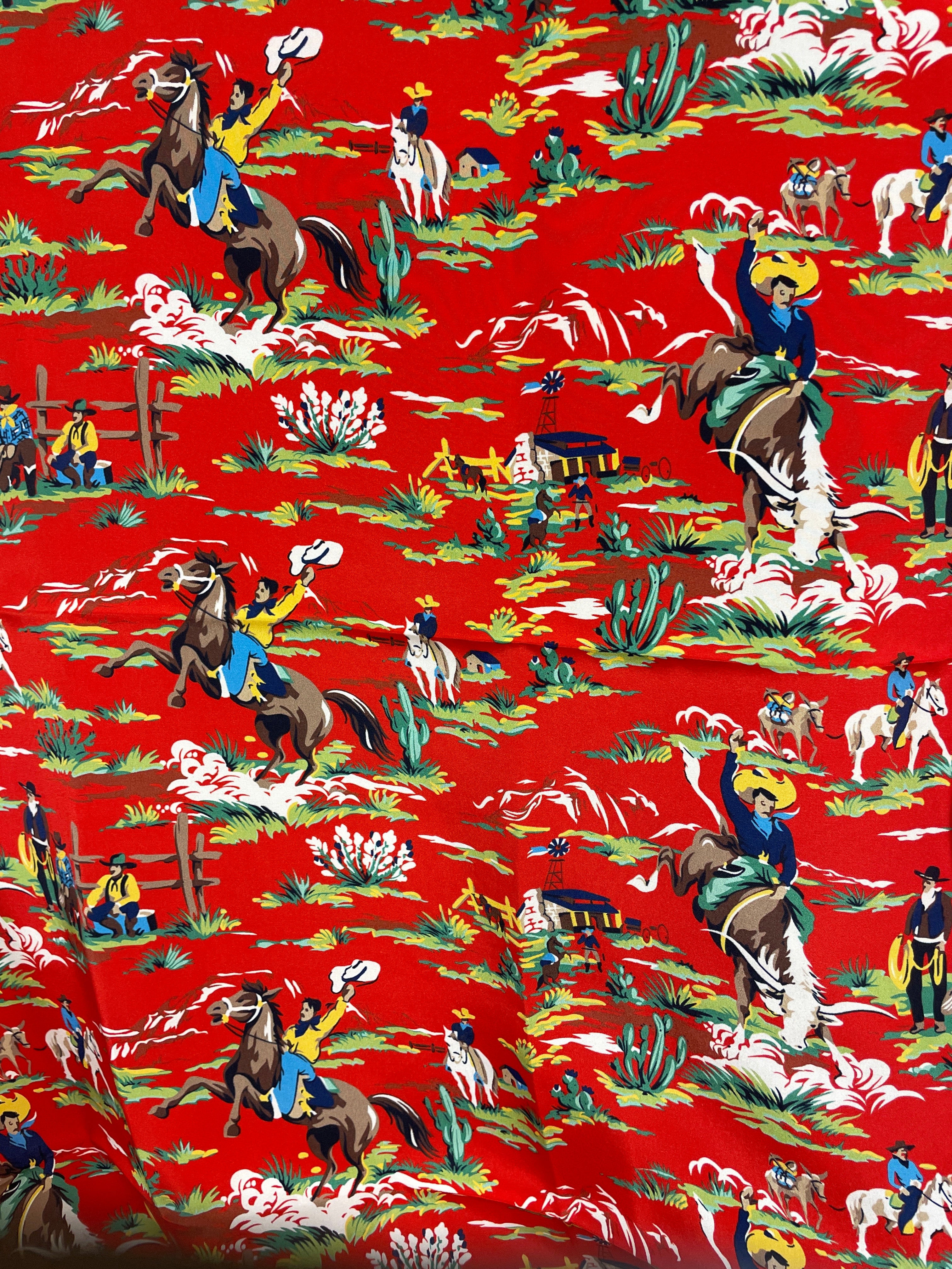 Retro Cowboy Red