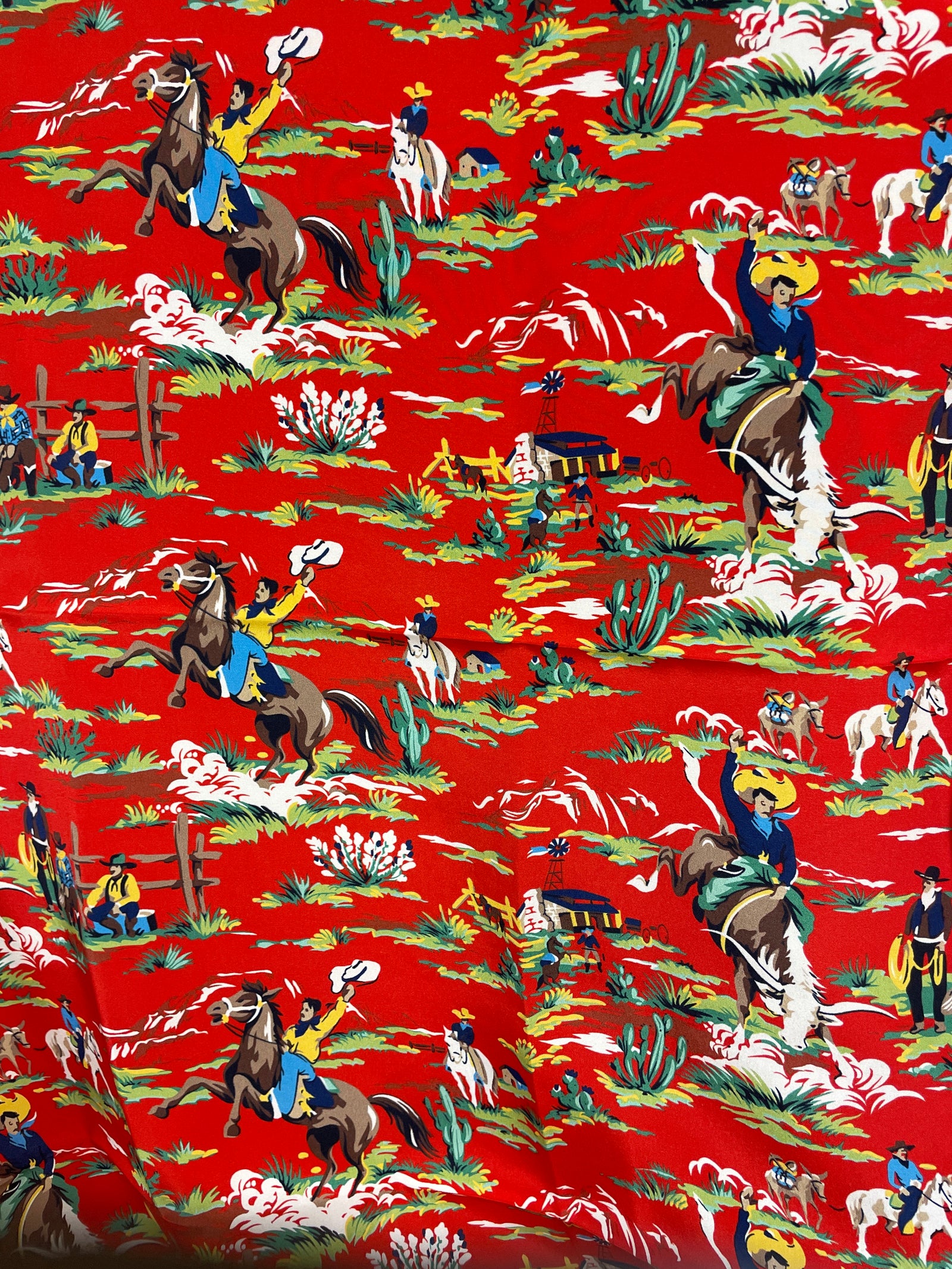 Retro Cowboy Red