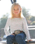 Girls Long Sleeve Knit Top
