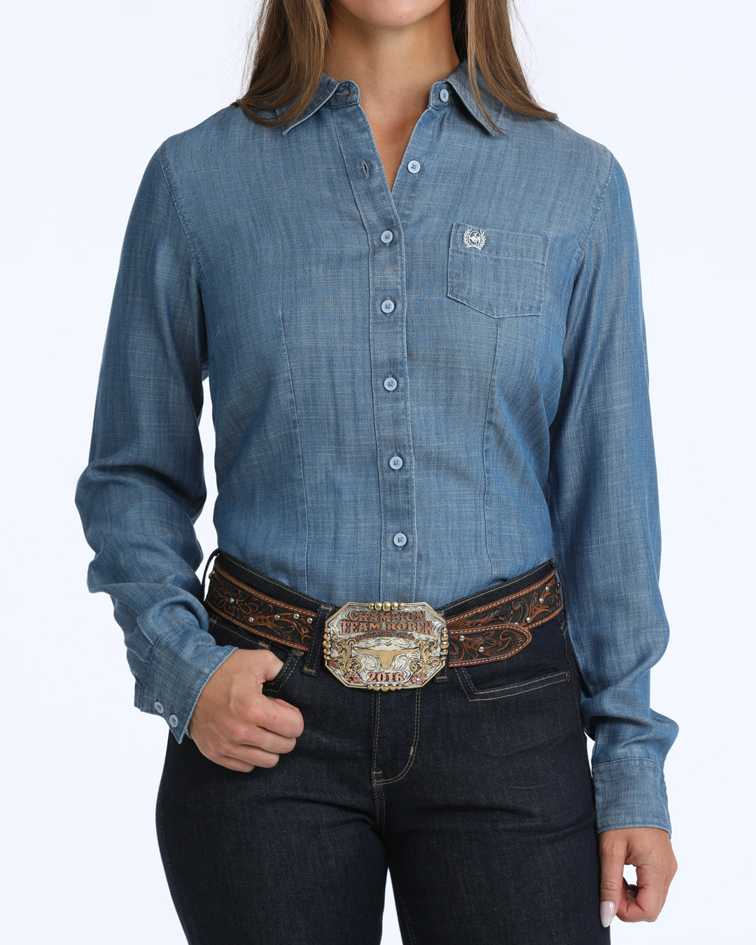 Cinch LDS LS Chambray MSW9164279