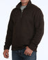 Cinch Men's 1/4 Zip Pullover Brown MWK1080022