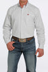 Men's Cinch Long Sleeve Western Shirt with buttons and Cinch logo on pocket