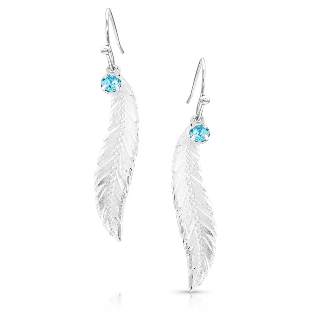 Montana Silversmith feather earrings made in montana
