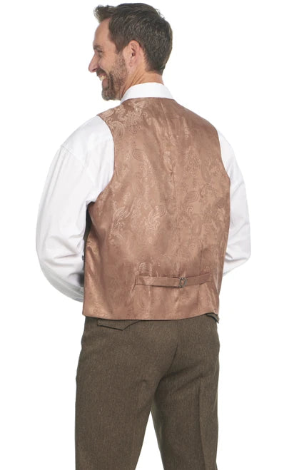 Circle S Mesquite Heather Chestnut Vest CV1276-22