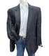 Circle S Mens Black Paisley Sportcoat