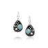 Montana Silversmith turquoise and pearl earrings