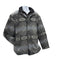 gray navajo blanket design gray coat