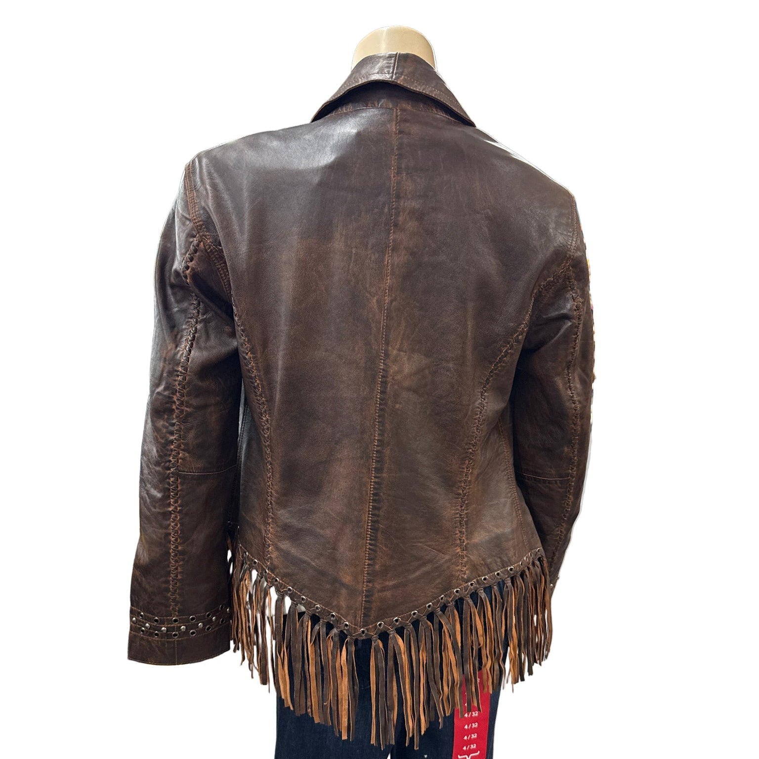 Cripple Creek Wms Leather Jacket