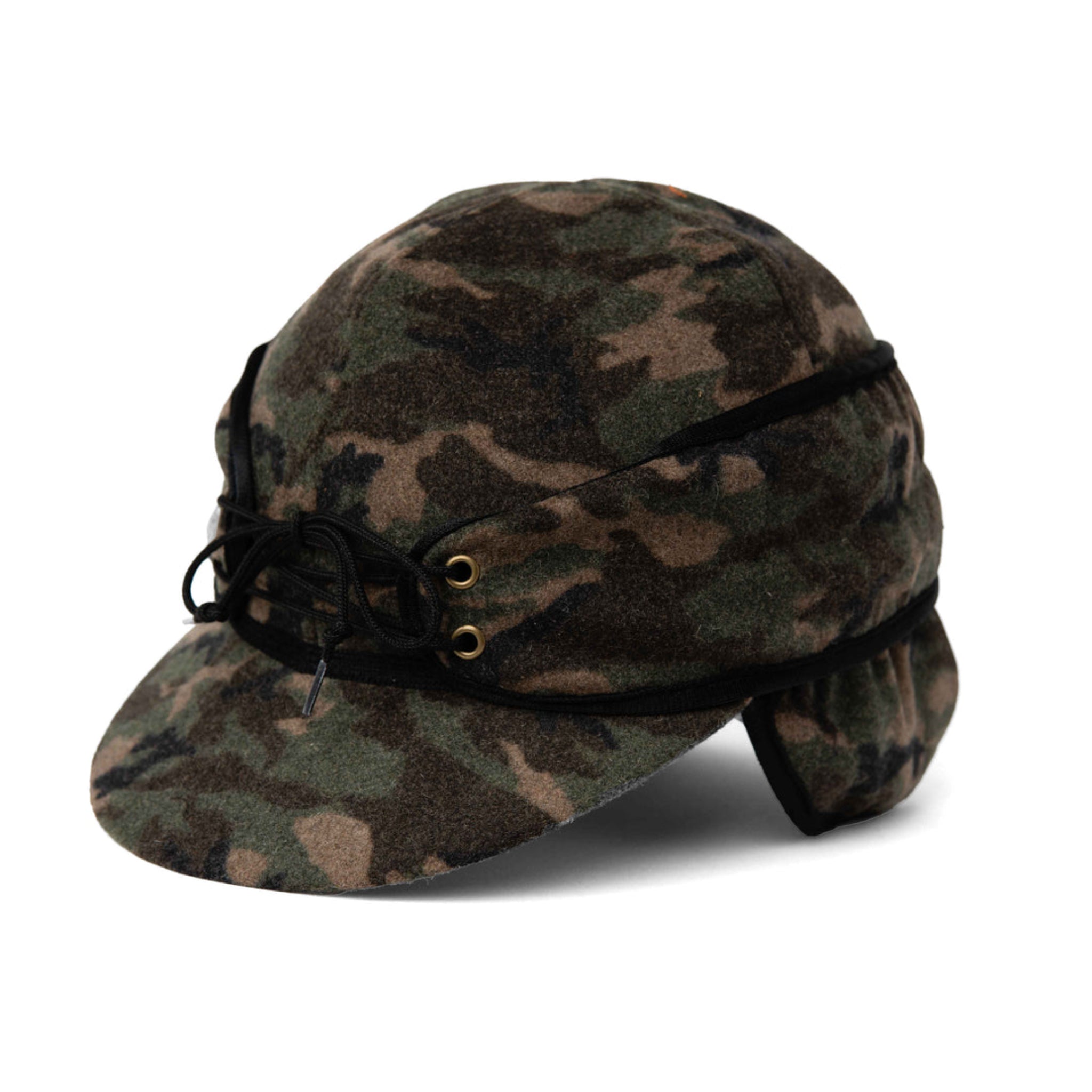 Crown Cap Camouflage Railroad Hat