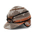 Navajo patterned cap with a black strap 