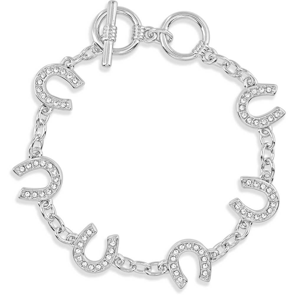 Silver bracelet with 'sup' letters