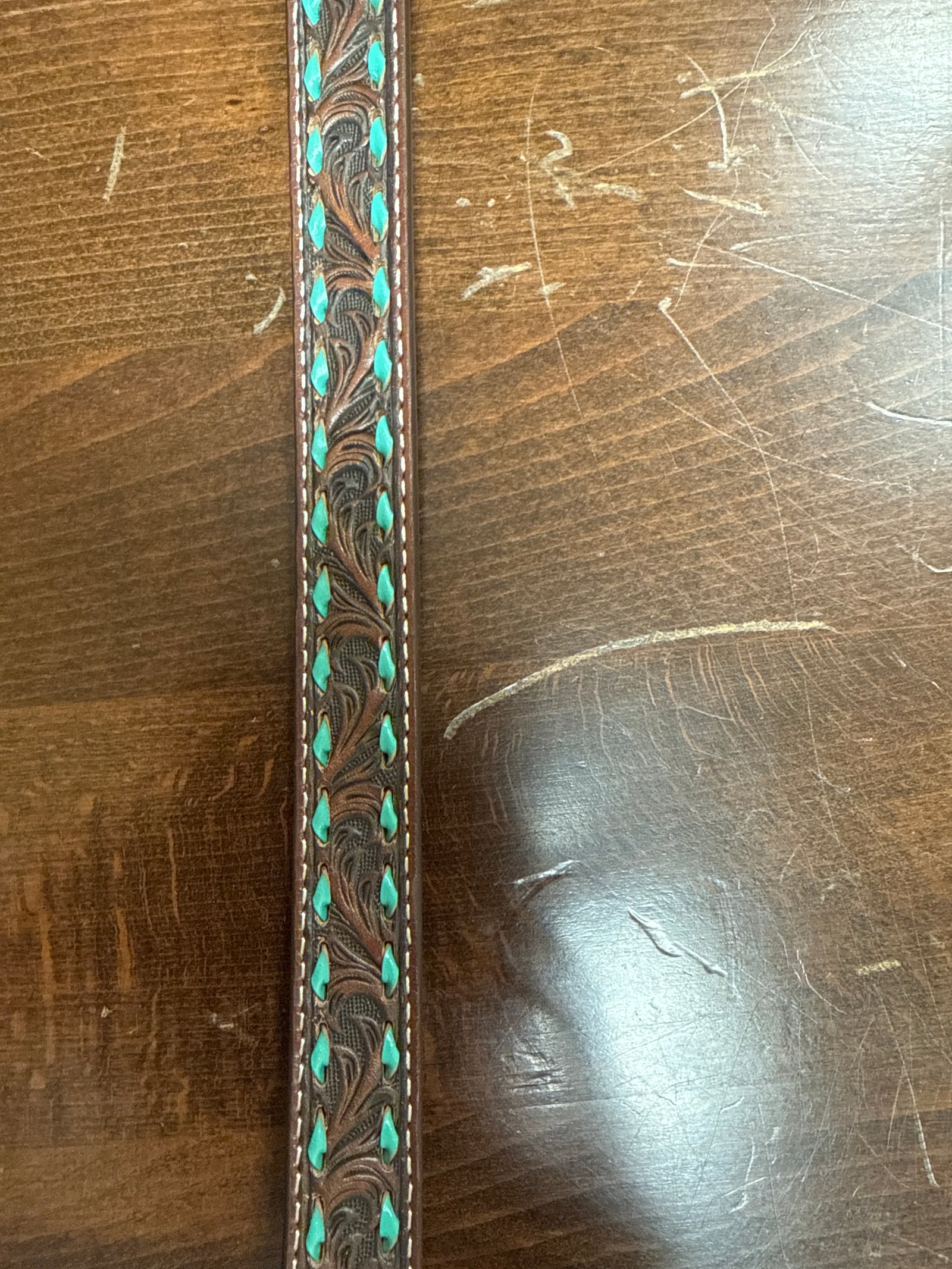 4 TQ Floral Heart Hat Band