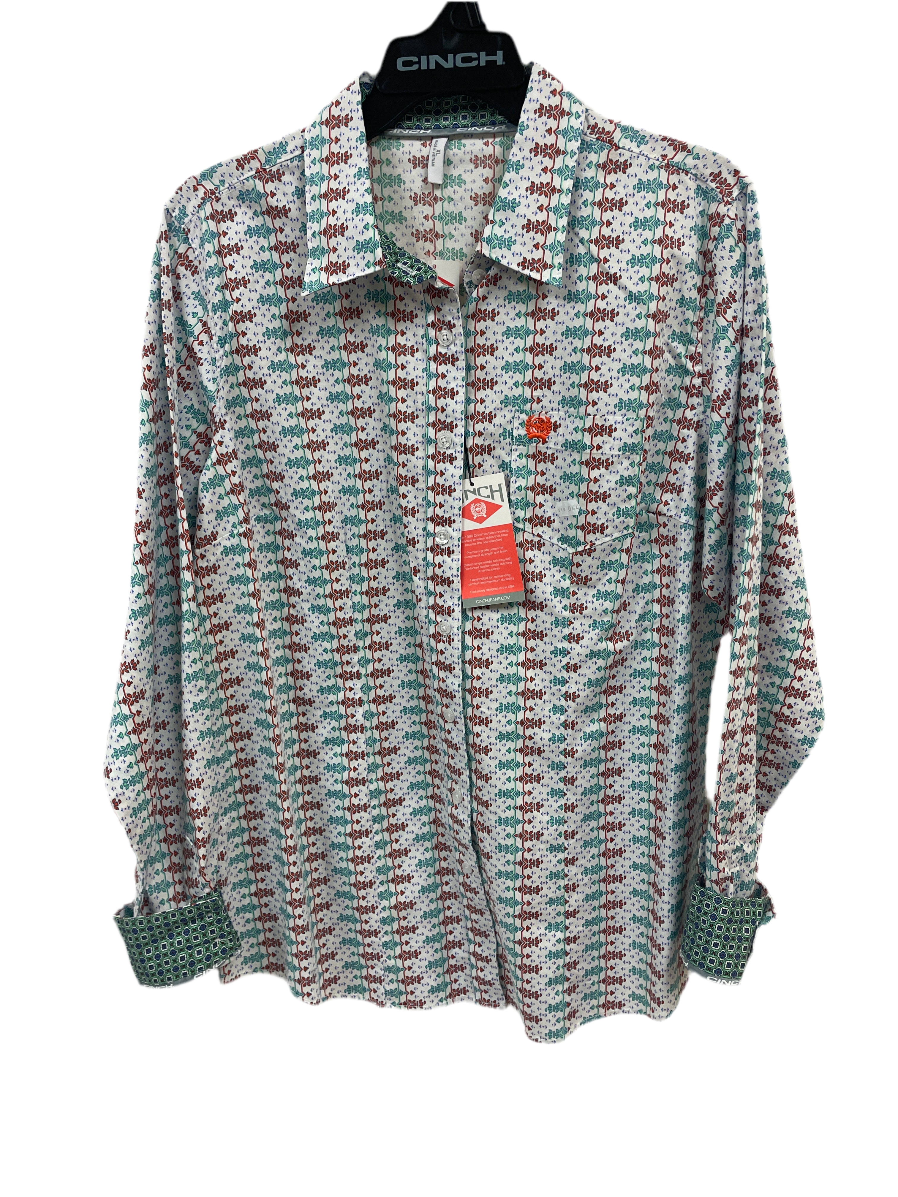 Wms LS White Shirt
