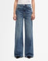 7's dojo ultra high rise jean color: swim