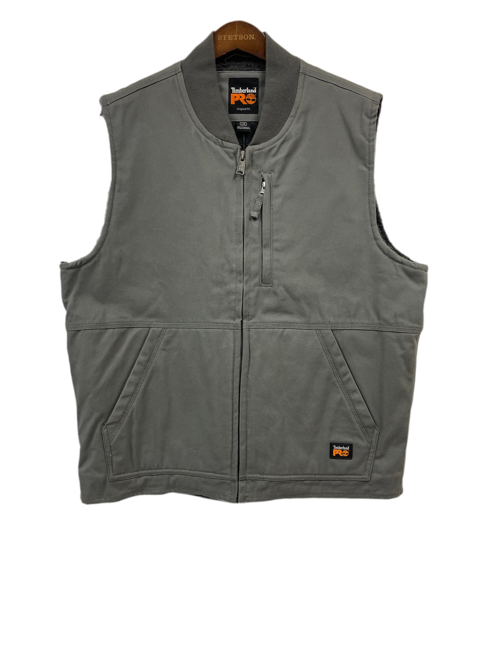 Mens Timberland Grey Vest TB0A1VBF060