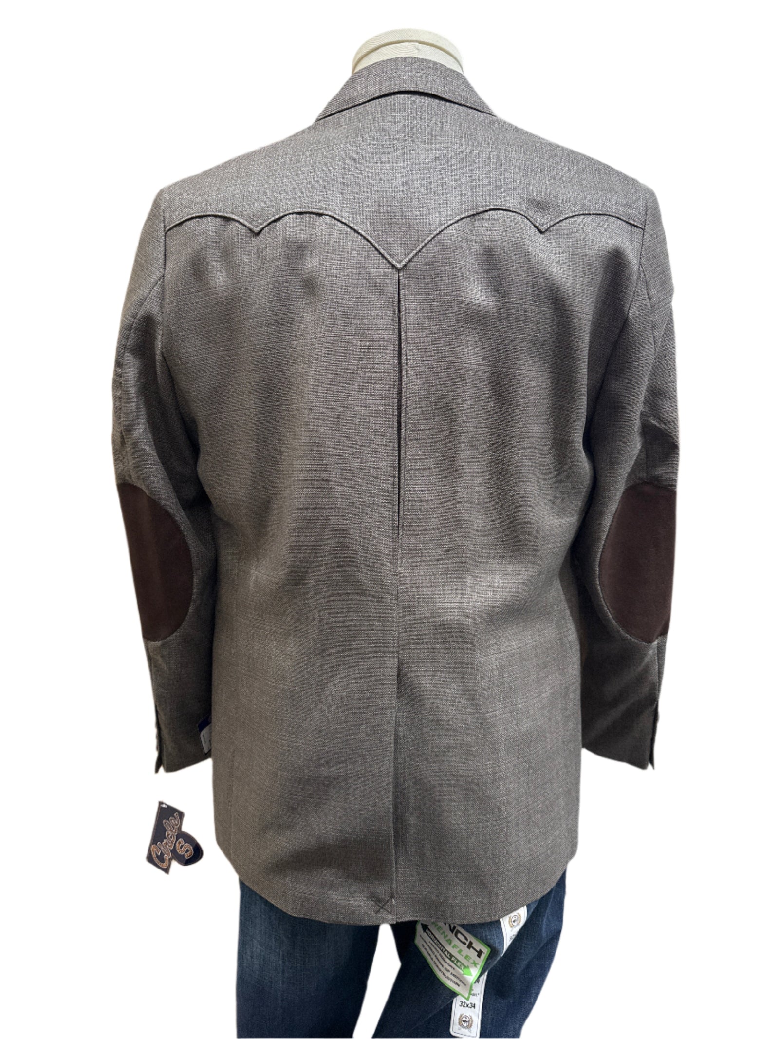 Circle S Ft Worth Sports Coat w/Elbows CC3345E-92