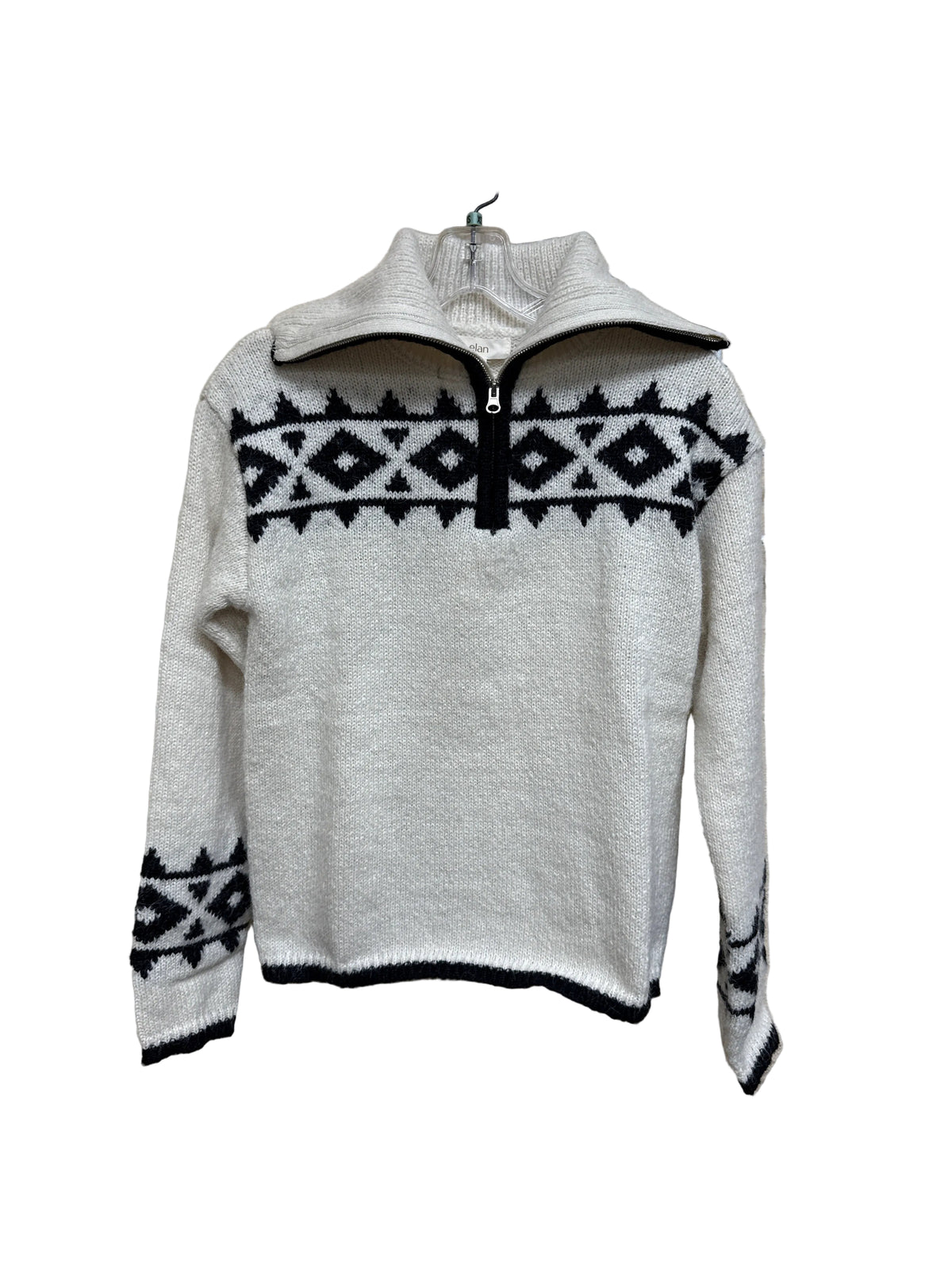 Ladies Elan Big Zip Collar Sweater SWP11732