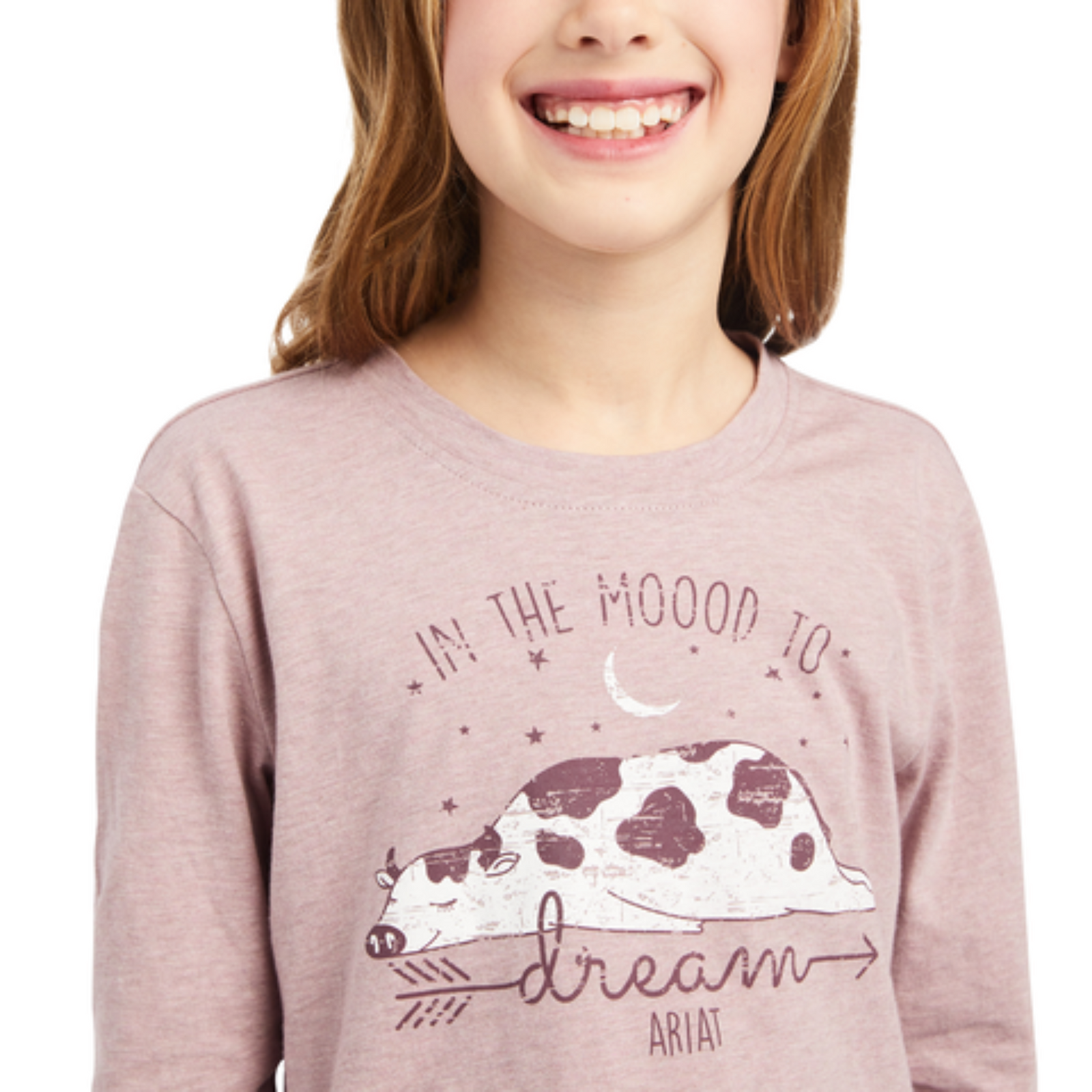 Girls Real Dreamin Mood LS Shirt